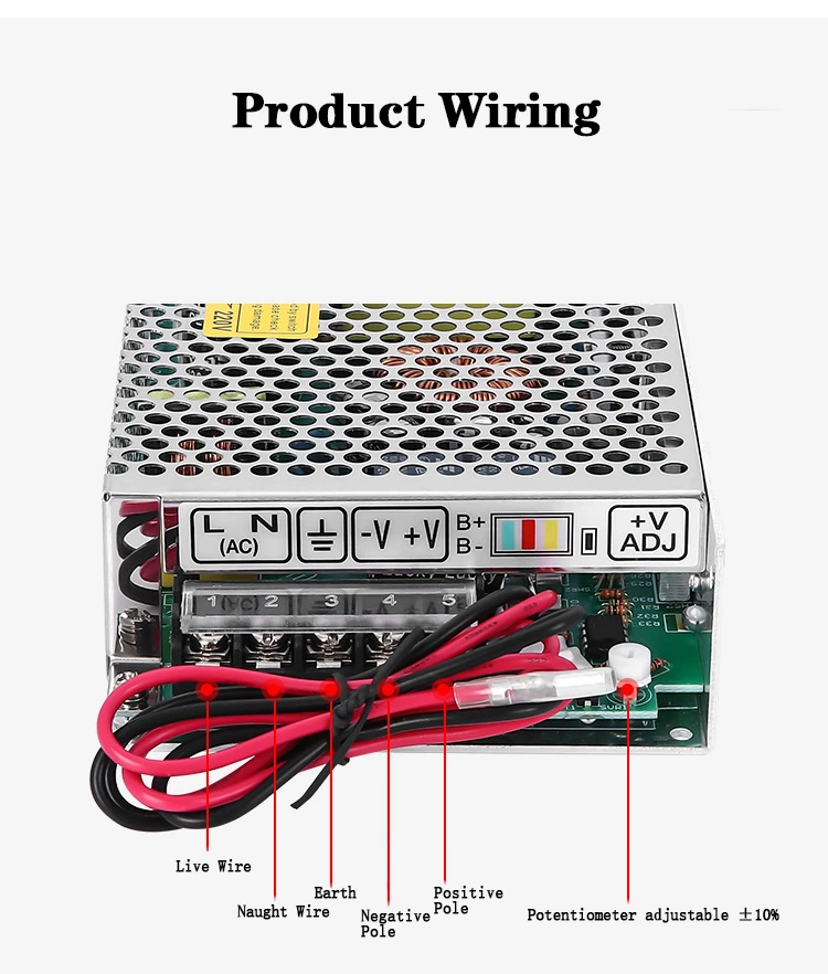 Dc Power Supply 60w Dc Transformer 12v Light Strip Switch  Power Supply