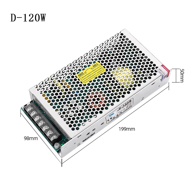 35W 120w 350w the Negative and Positive 5v 12v 15v 24v Psu Smps Dual Output Ac Dc Switching Power Supply