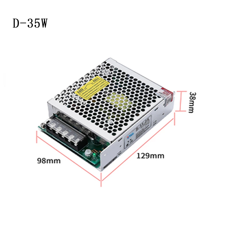 35W 120w 350w the Negative and Positive 5v 12v 15v 24v Psu Smps Dual Output Ac Dc Switching Power Supply