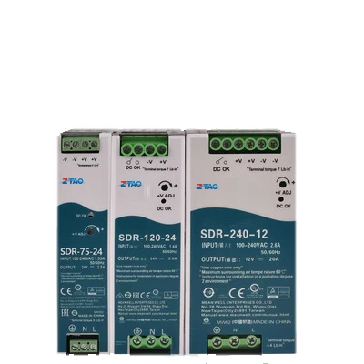 SDR-240-24 24V 10A 48V 5A DC Pfc DIN Rail SMPS Switching Power Supply