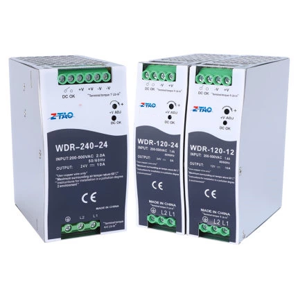 WDR-60-24 380V Input 60W 24V 2.5A Industrial Control AC to DC SMPS DIN Rail Power Supply