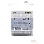 DR-45-24 DIN Rail Single Output ZTAOJT 45W 24V 2A Led Switching Power Supply