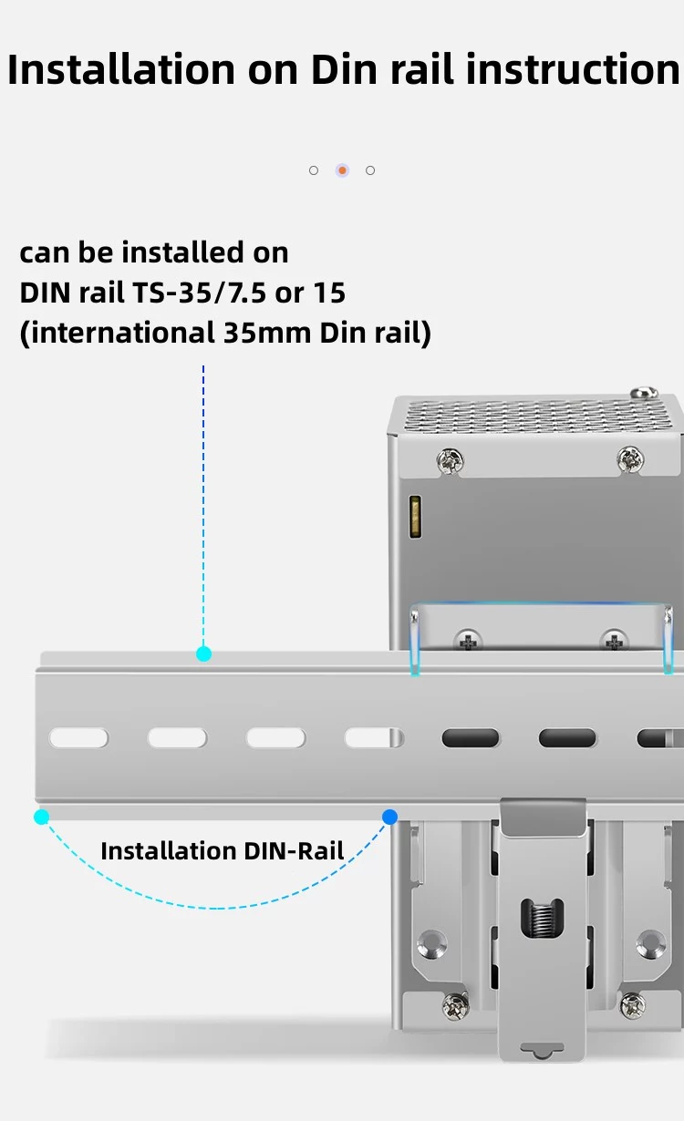 Tdr Switching Power Supply 240W 480W 960W 24V 40A Pfc DIN Rail Three-Phase Rail Power LED Driver