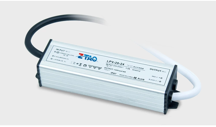 IP67 Outdoor Waterproof Power Supply Lpv 12V/24V/48V 30W 50W 60W 100W 200W 300W AC DC Electronic LED Driver