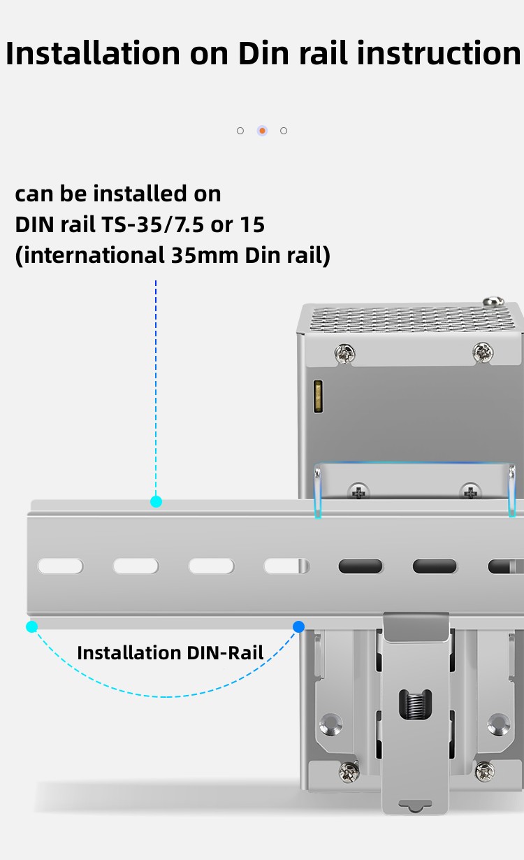 ZER-180-24 Din Rail Power adapters 220v ac to 24v dc output power inverters 24v 7.5a 12v 15a for led drivers 24v