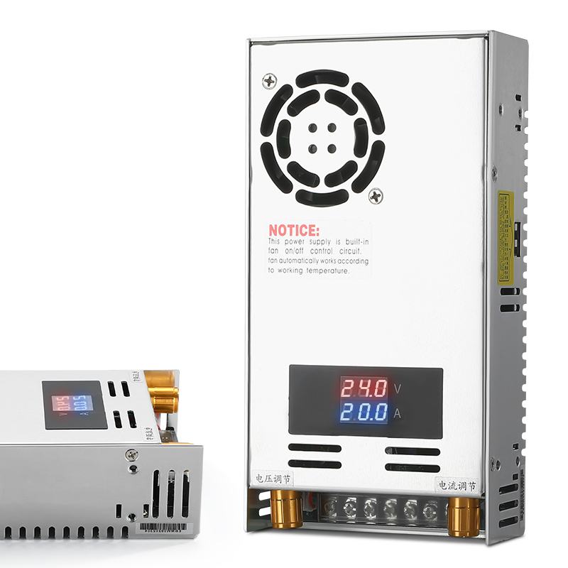DXS-500-24 24V Adjustable Voltage and current 12V 48V 500W Stabilization Digital Dc Power Supply