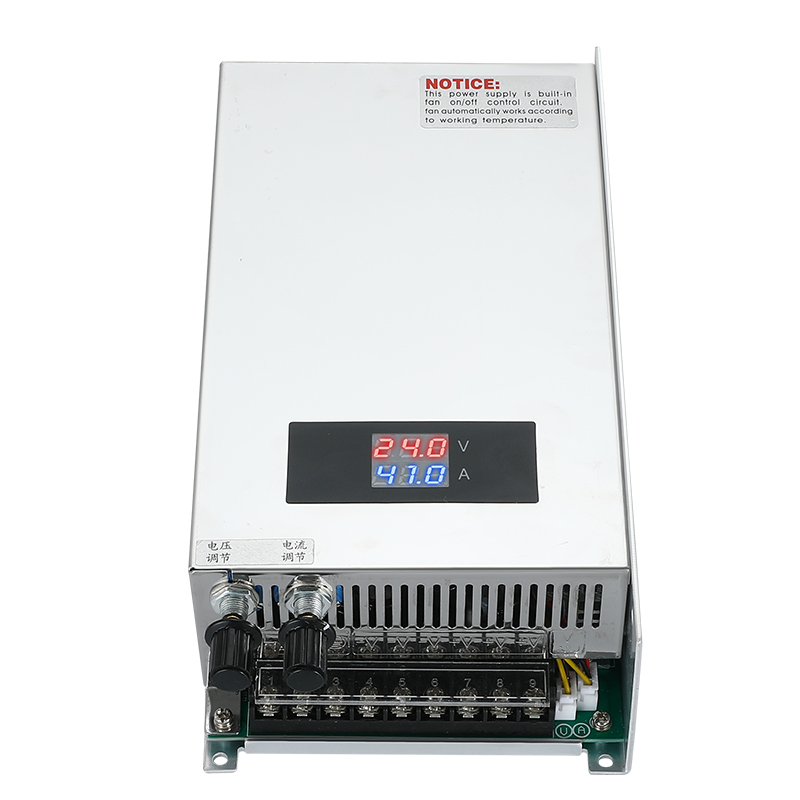 DXS-1000-24 Dc to Ac 24v 40a  1000W 12V 36V 48V 80V 60V Dc Stabilized Industrial Digital Display Slim Power Supply
