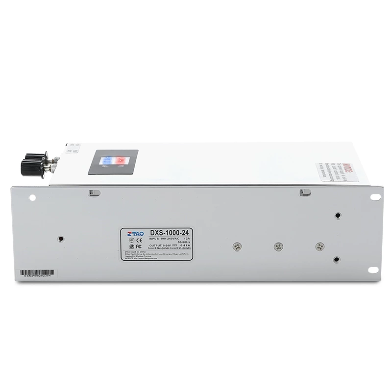 DXS-1000-24 Dc to Ac 24v 40a  1000W 12V 36V 48V 80V 60V Dc Stabilized Industrial Digital Display Slim Power Supply