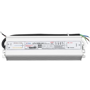 12v Led Controller AC to DC 24v Waterproof Thin Strip Light Power Supply Ip67 Outdoor with led drivers and swimming pool