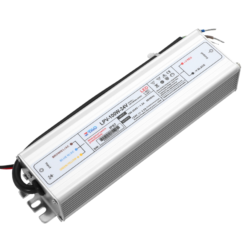 12v Led Controller AC to DC 24v Waterproof Thin Strip Light Power Supply Ip67 Outdoor with led drivers and swimming pool