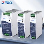 WDR-60-24 WDR-120-24 WDR-240-24 12V 24V 2.5A 5A 10A Industrial Din Rail Switching Power Supply 200~500VAC Input Din Rail Model