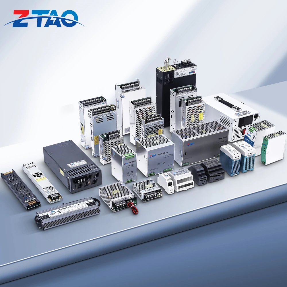 110V/220V/240V 15W-3000W Smps S/LRS/DR/HDR/NDR/EDR Ac to Dc Industrial Power Supply 5V 12V 24V 48V Led Switching Power Supply
