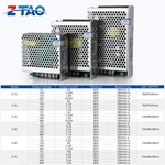 S Series Power Supply for Industrial Control Systems 15W-3000W 5v 12V 24V 48v Switching Power Supply Industrial Power Supply