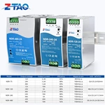 Single Output NDR EDR Series Industrial Din Rail Switching Power Supply Industrial Control System 75W 120W 150W 240W 480W