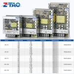 LRS Series Smps Cctv AC 110v 220v 35W 50W 75W 100W 150W 200W 350W 400W 600W Dc Switching Power Supply for Automation Equipment