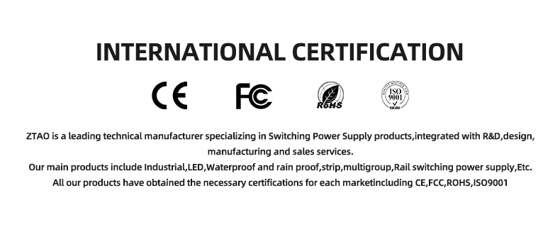 WDR-60-24 WDR-120-24 WDR-240-24 12V 24V 2.5A 5A 10A Industrial Din Rail Switching Power Supply 200~500VAC Input Din Rail Model
