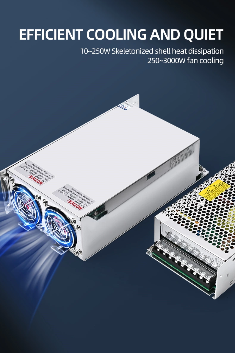 MS Series Switching Power Supply AC DC Smps Power Supply 10w 15W 25W 50W 60W 100W 120W 250W360W 400W 1000W Power Supply 12V 24v