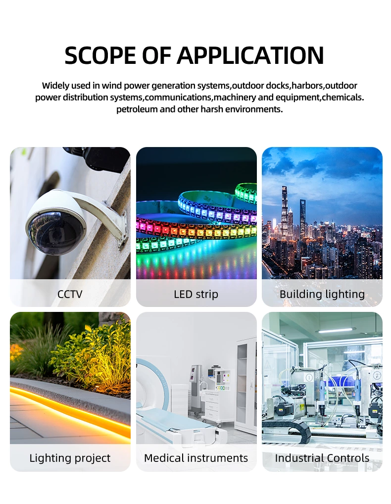 S Series Power Supply for Industrial Control Systems 15W-3000W 5v 12V 24V 48v Switching Power Supply Industrial Power Supply