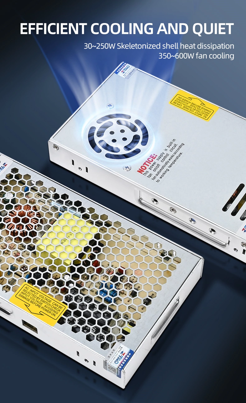 LRS Series Smps Cctv AC 110v 220v 35W 50W 75W 100W 150W 200W 350W 400W 600W Dc Switching Power Supply for Automation Equipment