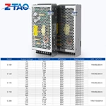 S Series Power Supply for Industrial Control Systems 15W-3000W 5v 12V 24V 48v Switching Power Supply Industrial Power Supply