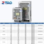 MS Series Switching Power Supply AC DC Smps Power Supply 10w 15W 25W 50W 60W 100W 120W 250W360W 400W 1000W Power Supply 12V 24v