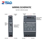 Din Rail Series Ultra-Thin HDR Series Smps Power Supplies HDR 15W 30W 60W 100W 150W 12V 24V Ac to Dc Switching Power Supply