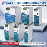 110V/220V/240V 15W-3000W Smps S/LRS/DR/HDR/NDR/EDR Ac to Dc Industrial Power Supply 5V 12V 24V 48V Led Switching Power Supply