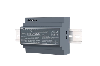 Din  rail model HDR series 150W 12v 11.3A 24v 6.25A switching power supply