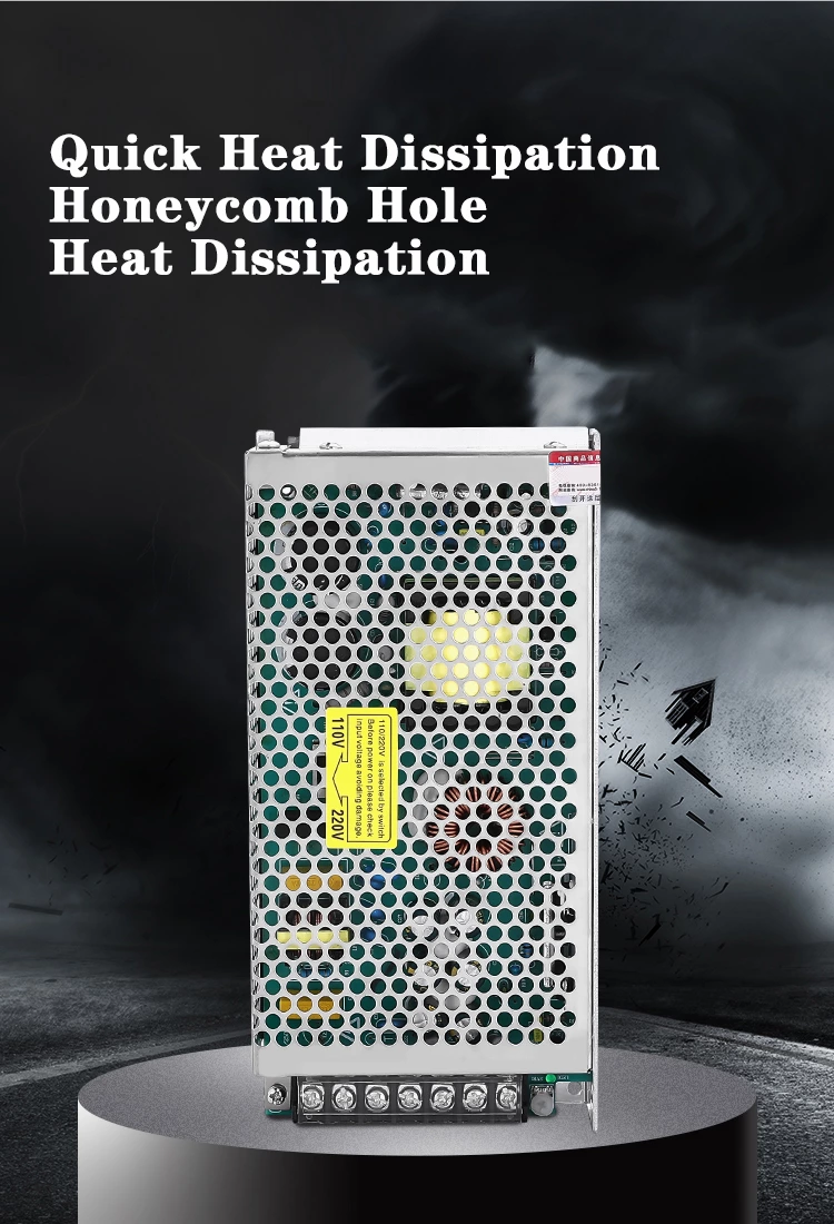 Hot Sale D-220C 12VDC 4A/24VDC 7A 220W Dual Output Power Supply for industrial control, mechanical and electrical