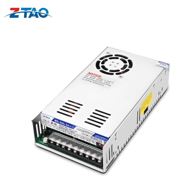 MS-500-24 switching power supply 24v 20A , 12V 40A industrial power supply