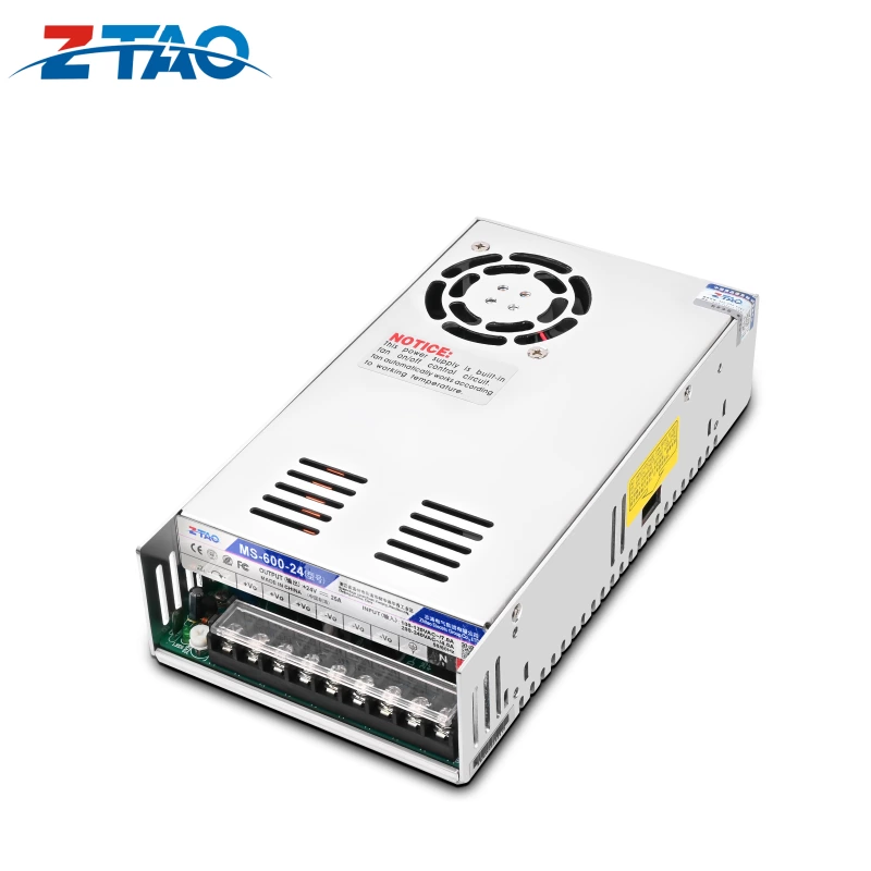 MS-600-24  24v 25a single output power supply for industrial power supply