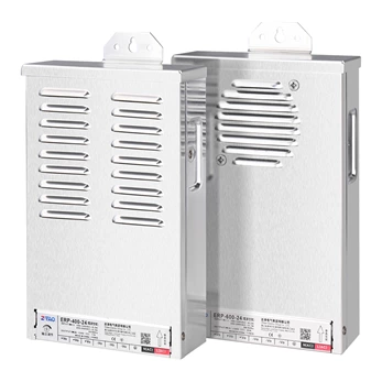 Outdoor Rainproof 24 Volt 400W LED Power Supply 12V 17 Amp Adapter Single Output Switching Converter Industry Use CE/FCC